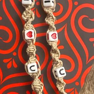 Handmade”I Love You”Bracelets